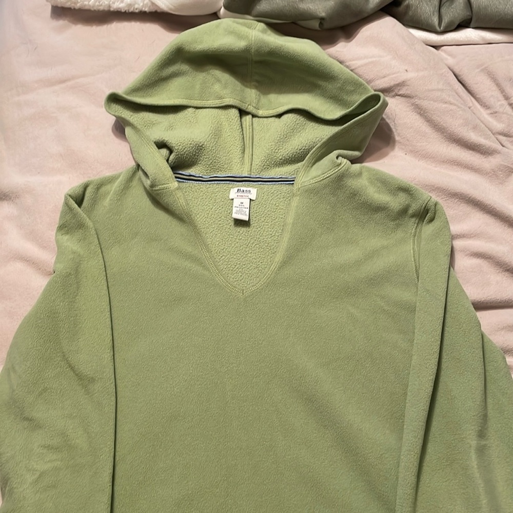 Fleece pullover hoodie